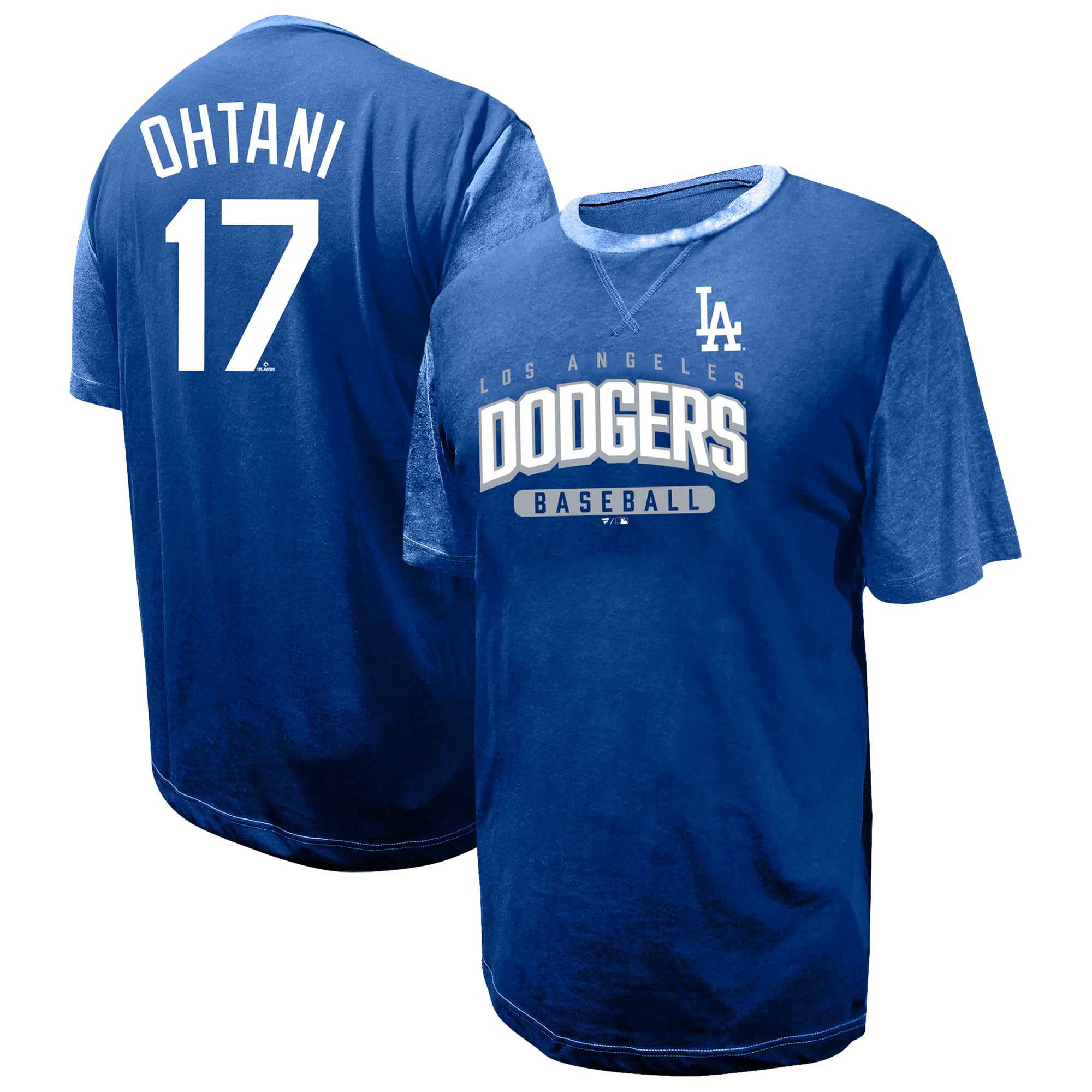 Men's Profile Shohei Ohtani Royal Los Angeles Dodgers Big & Tall Name Number T-Shirt